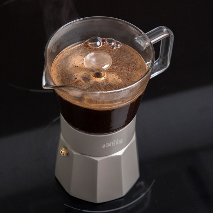 La Cafetière Verona 6 koppar espressokanna Latte