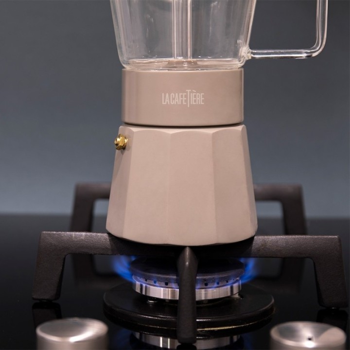 La Cafetière Verona 6 koppar espressokanna Latte