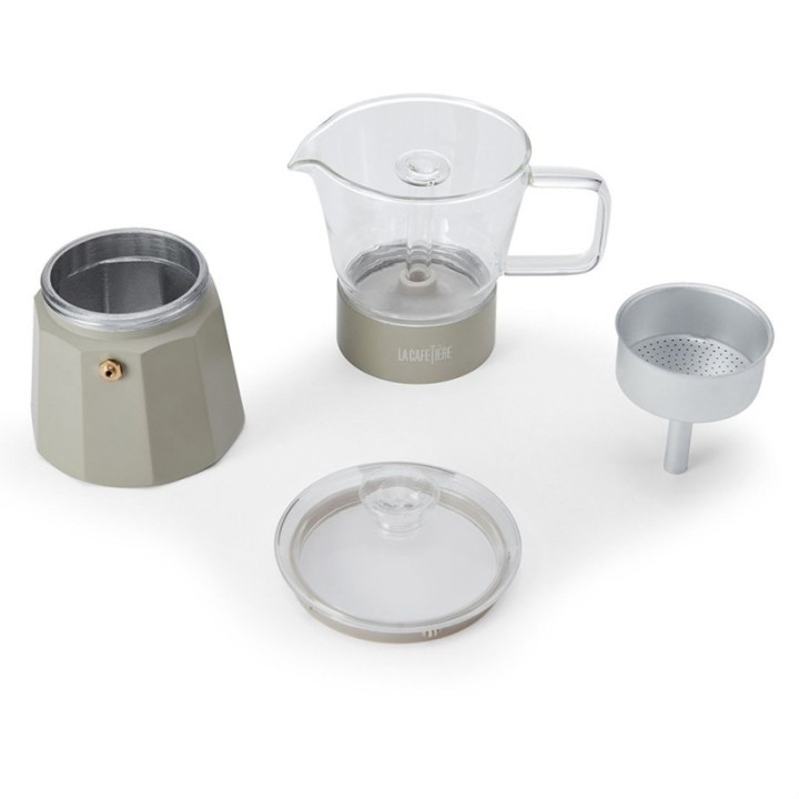 La Cafetière Verona 6 koppar espressokanna Latte