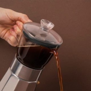 La Cafetière Verona 6 koppar espressokanna i stål