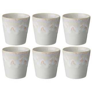 Costa Nova Gres Mugg 6 st 0,21L Vit
