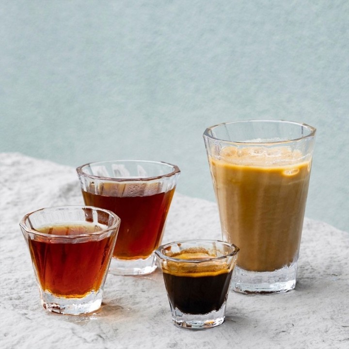 Loveramics Twisted Espressoglas 7 cl 1 st Klar