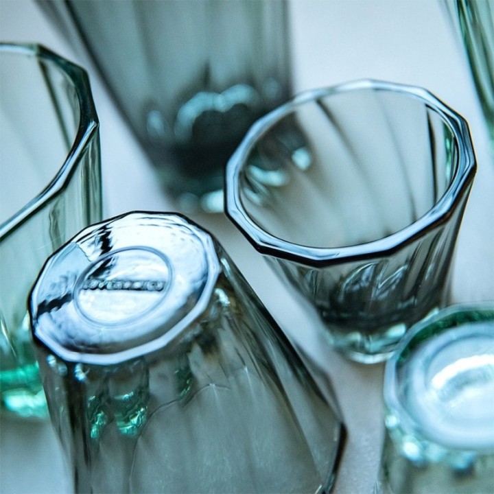 Loveramics Twisted Espressoglas 7 cl 1 st Grön