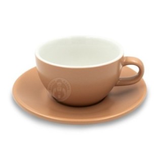 Club House Tulipano Cappuccino med underkopp matt beige 26 cl 1 st
