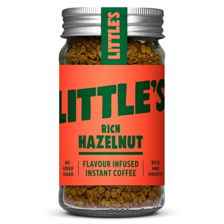 Little's Rik hasselnötssmak instantkaffe 50 g