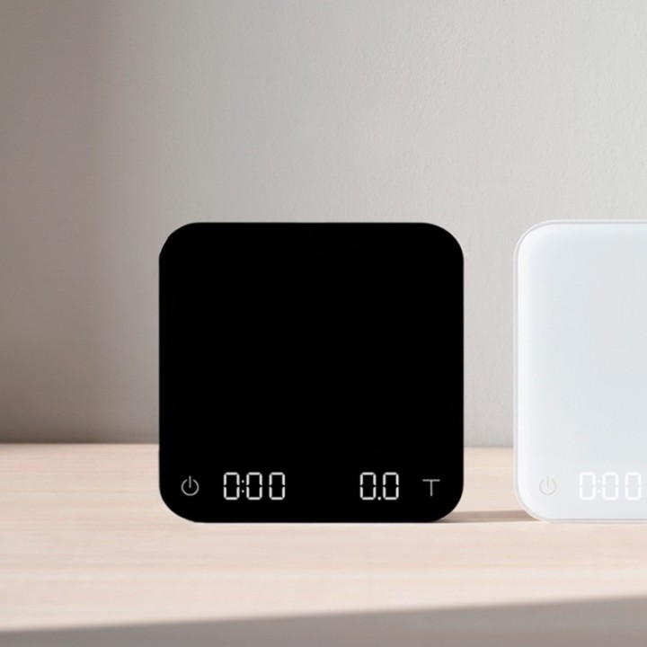 Acaia Ny Pearl Pitch Svart Kaffevåg