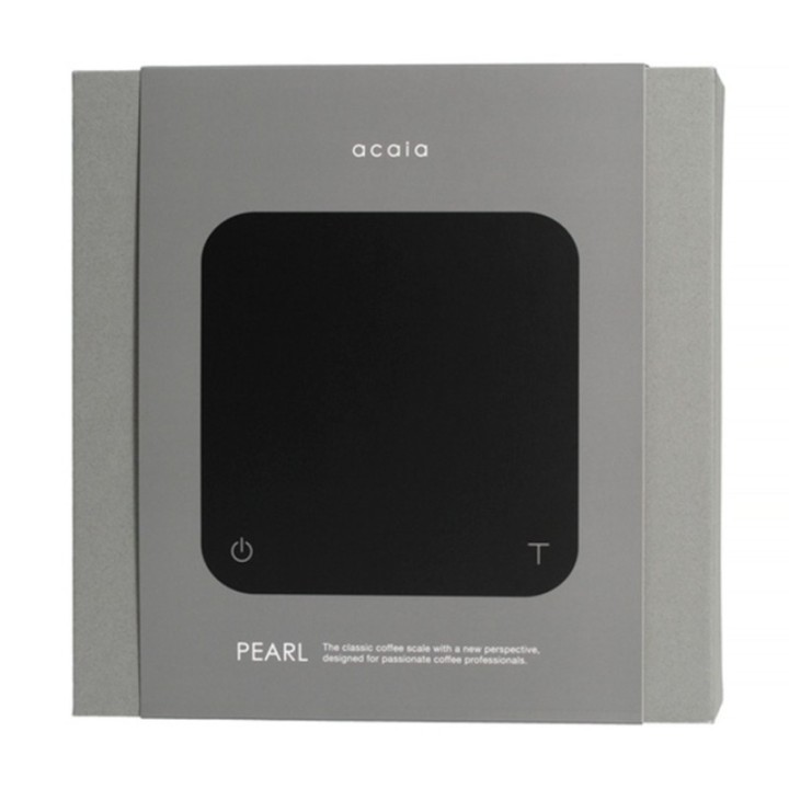 Acaia Ny Pearl Pitch Svart Kaffevåg