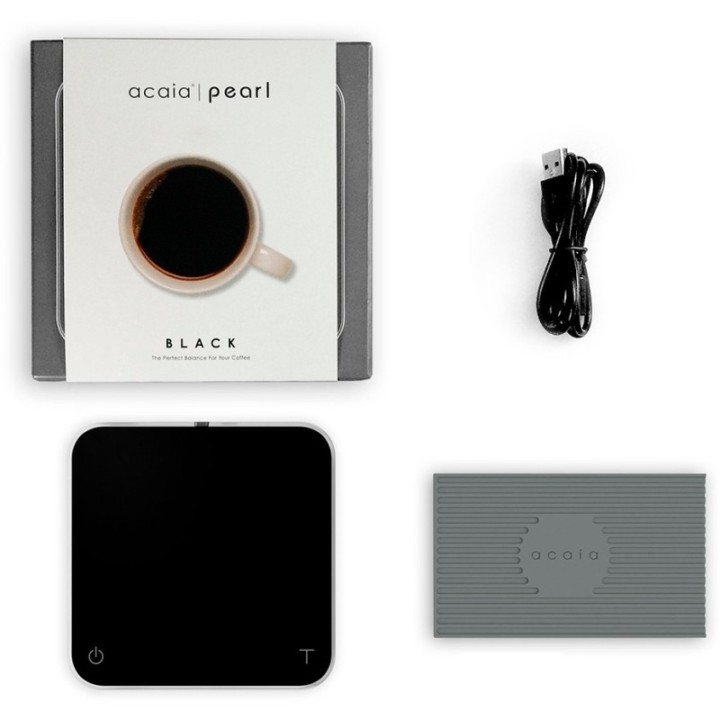 Acaia Pearl S Svart Kaffevåg