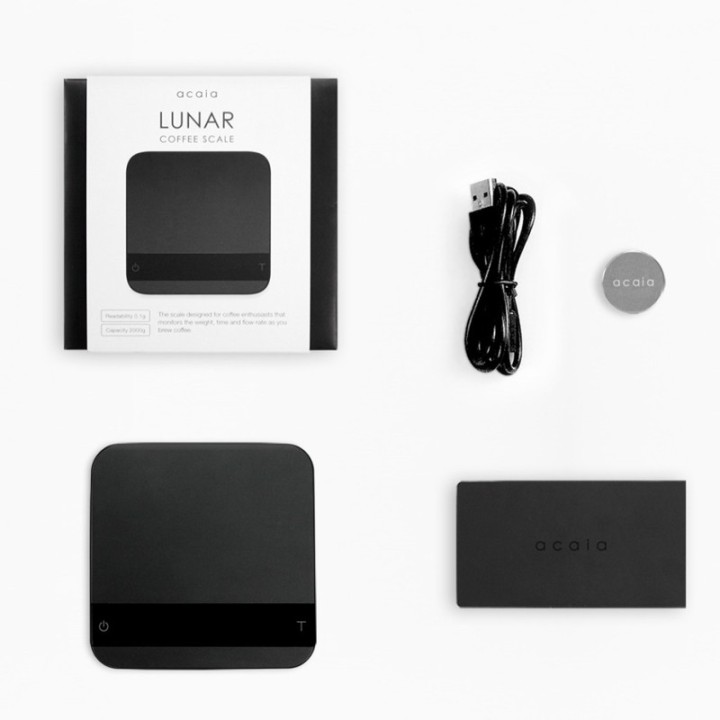 Acaia Lunar Svart Kaffevåg