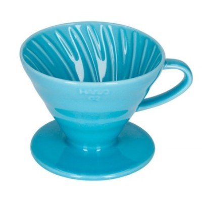 Hario V60-02 Keramik Dripper Ljusblå 2 koppar