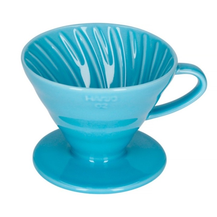 Hario V60-02 Keramisk dripper ljusblå 2 koppar