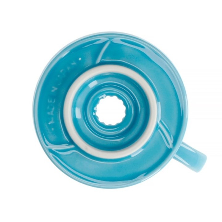 Hario V60-02 Keramisk dripper ljusblå 2 koppar