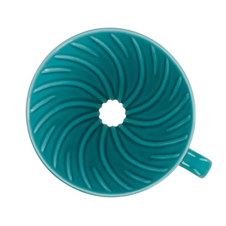 Hario V60-02 Keramisk dripper turkos 2 koppar