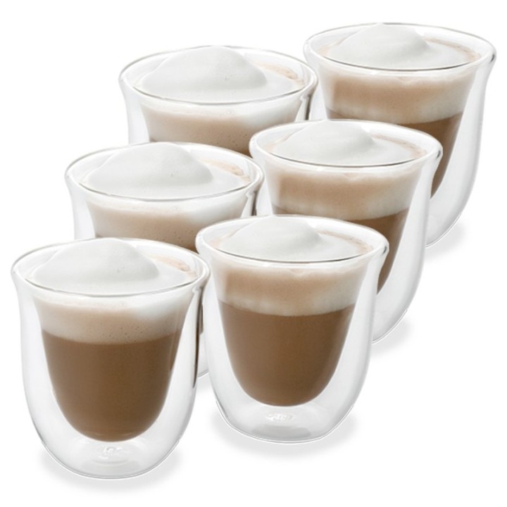 La Cafetière Dubbelväggad Cappuccino 20 cl 3 x 2 st