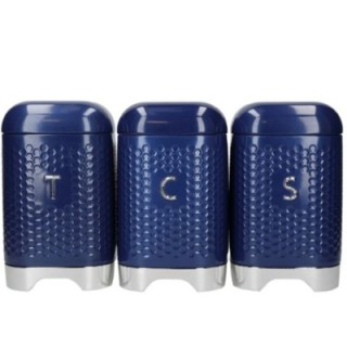 KitchenCraft Lovello Behållare Navy 3 st