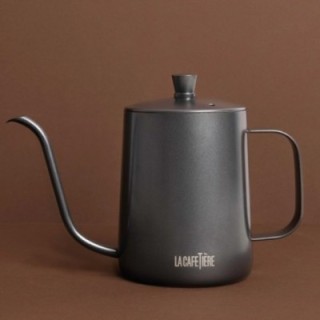 La Cafetière Gooseneck-kanna 0,6 L Svart