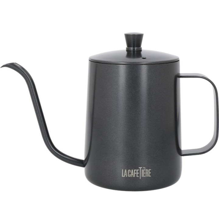 La Cafetière Gooseneck-kanna 0,6 L Svart