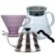 Hario Filterbryg Sæt Inkl. V60-02 Keramik Dripper 2 Kop, Server 0,6 L & Kedel