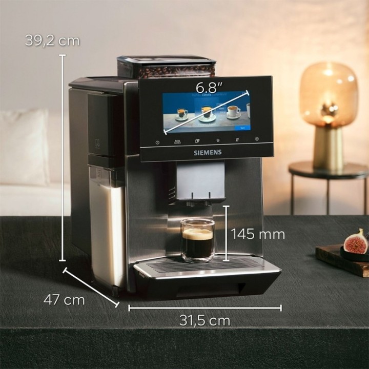 Siemens TQ905RZ5 EQ900 Plus Espressomaskin Inkl. 6kg Rigtig Kaffe