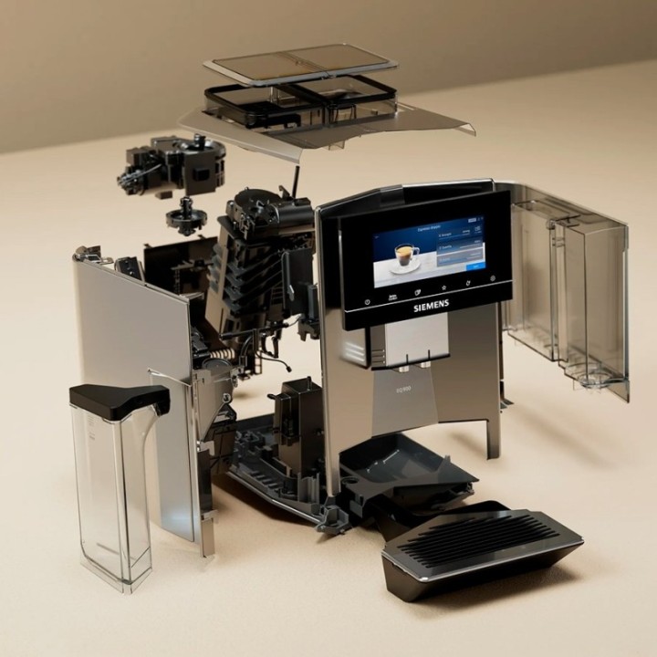 Siemens TQ907R05 EQ900 s700 Espressomaskin inkl. 6kg Rigtig Kaffe