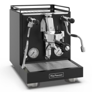 La Pavoni Ny Cellini Evolution Svart Espressomaskin