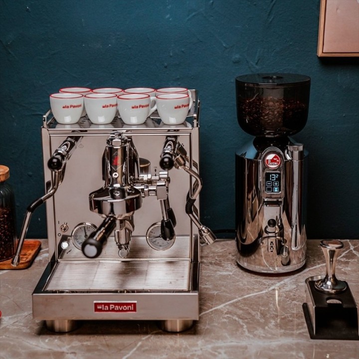 La Pavoni Prosumer Chrome espressokvarn