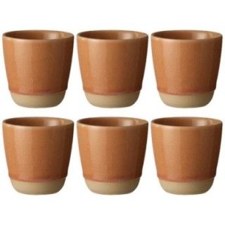 Aida RAW Colour Mugg 30 cl 6 st Orangeaktig