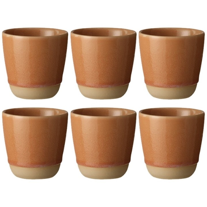 Aida RAW Colour Mugg 30 cl 6 st Orangeaktig