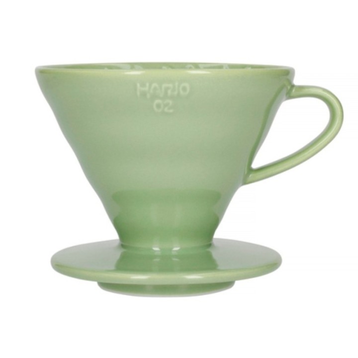 Hario V60-02 Keramik Dripper Smokey Grön 2 koppar.