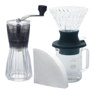 Hario Immersion Switch Filterbryggset Inkl. Hario Octo Kaffekvarn