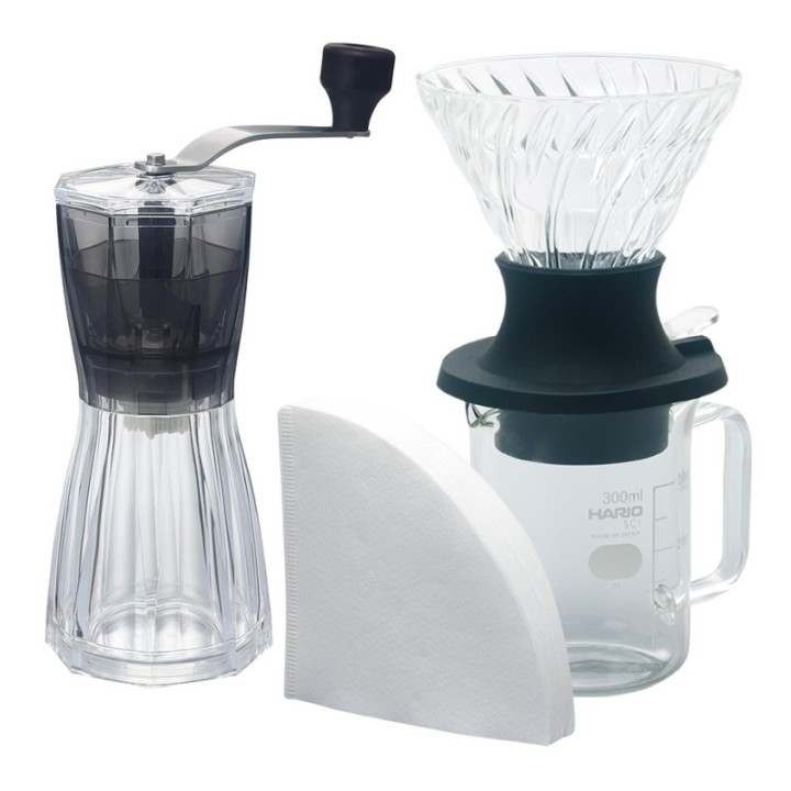 Hario Immersion Switch Filterbryggset Inkl. Hario Octo Kaffekvarn