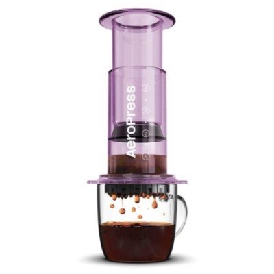 AeroPress Clear Lilla Resebryggare