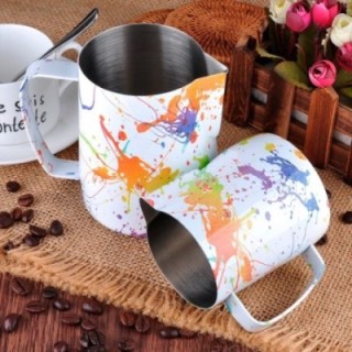 Barista Space Splash Vit Mjölkkanna 0,35L