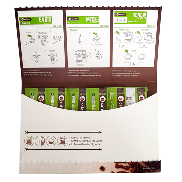 Cafetto Organiskt rengöringskit