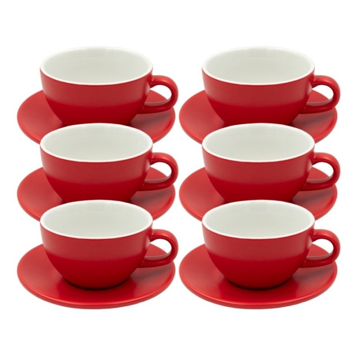 Club House Tulipano Latte m. underfat matt röd 30 cl 6 st