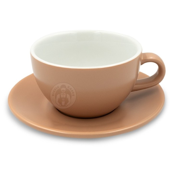 Club House Tulipano Latte med fat matt beige 30 cl 6 st