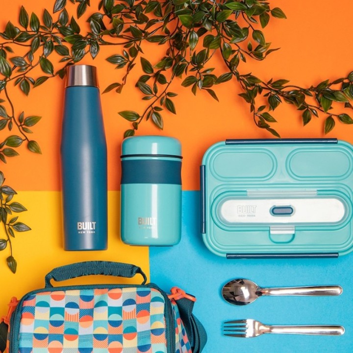 BUILT Perfect Seal Termosflaska 0,54 L Blå