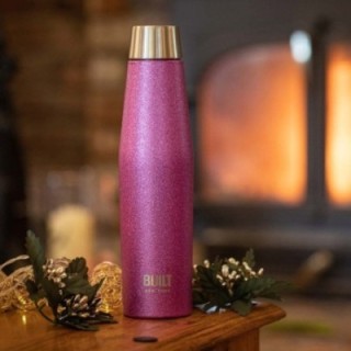 BUILT Apex Termosflaska 0,54 L Lila Glitter