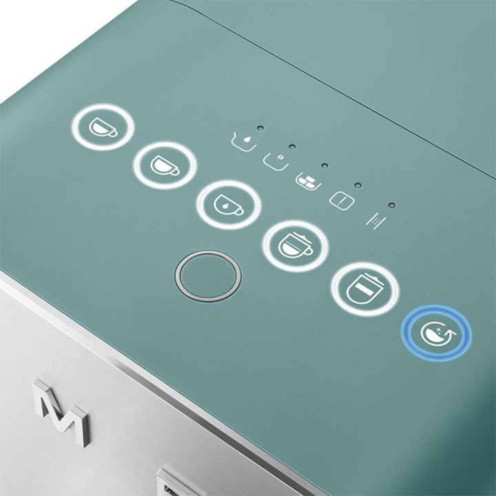 Smeg BCC13EGMEU Espressomaskin Grön