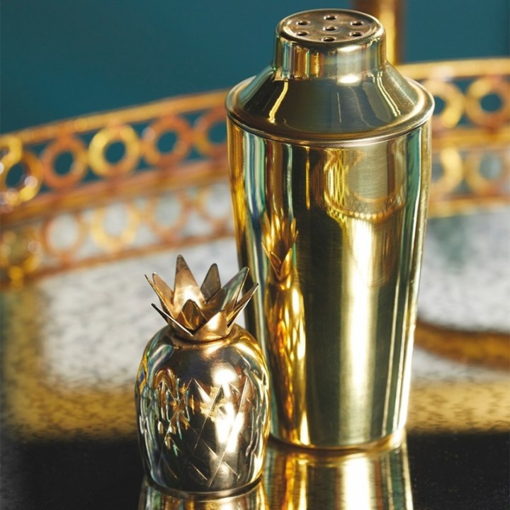 BarCraft Cocktailshaker 0,32 L Guld