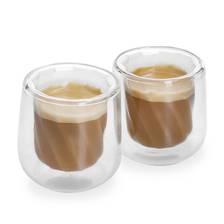 La Cafetière Dubbelväggat cortadoglas 13,5 cl 6 st