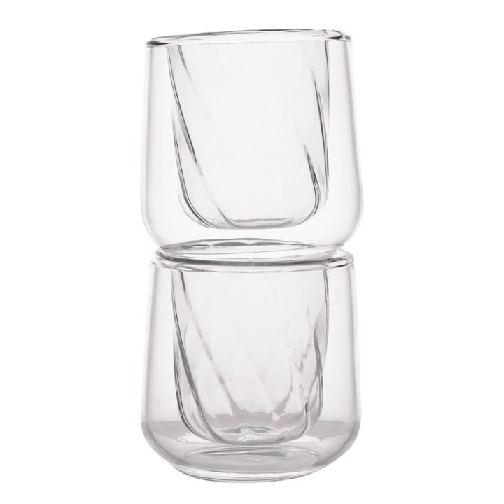 La Cafetière Dubbelväggat cortadoglas 13,5 cl 6 st