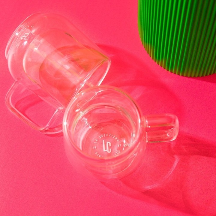 La Cafetière Dubbelväggade espressoglas 10 cl 6 st