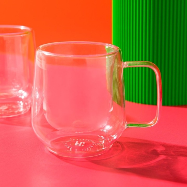 La Cafetière Dubbelväggade espressoglas 10 cl 6 st