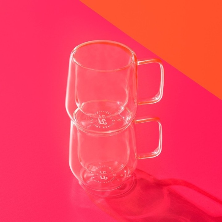 La Cafetière Dubbelväggade espressoglas 10 cl 6 st