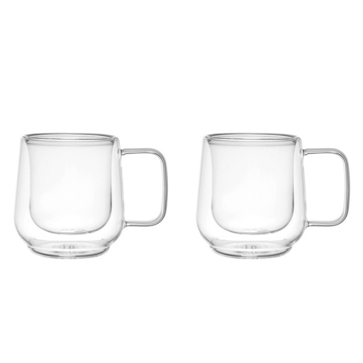 La Cafetière Dubbelväggade espressoglas 10 cl 6 st