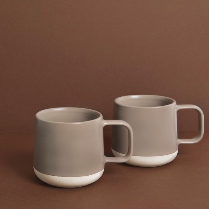 La Cafetière Mugg 30 cl 2 st Grå