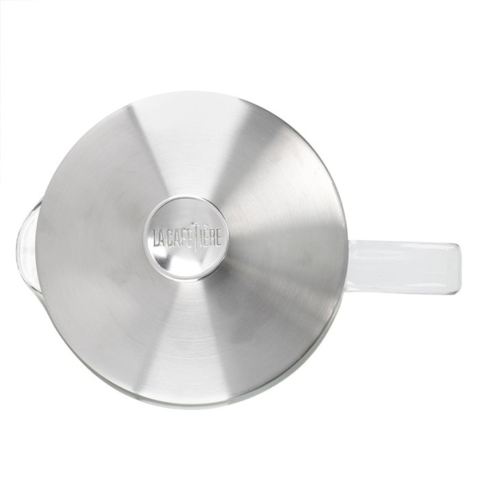 La Cafetière 4 koppar tebryggare stål/glas