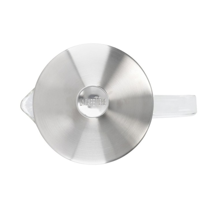 La Cafetière 2-kopps tebryggare stål/glas