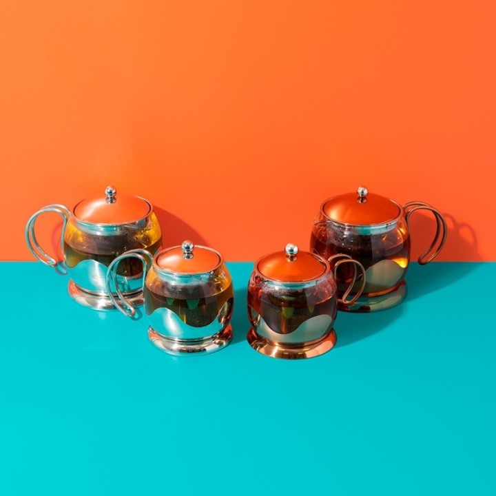 La Cafetière Izmir 4 koppar tebryggare stål